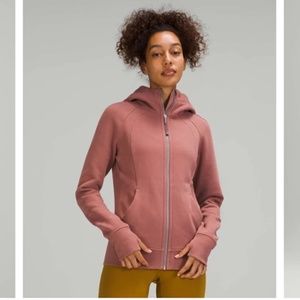 NWT Lululemon Scuba Full Zip Hoodie Spiced Chai sz 8